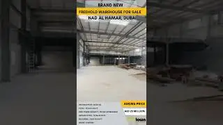 Brand new Warehouse for sale #godown #dubai #realestate what's app:+919961984242 @ #dubairealestate