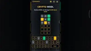 binance wodl 3 letters correct answer busd today #binance #wodlanswers #shortvideo