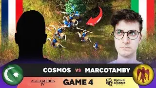 Cosmos vs MarcoTamby ! Les Sipahis sont incontrables ? #4 France vs Italie - Showmatch en BO5