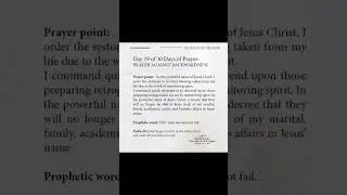 Day 19 of 30 Days of Prayers: PRAYER AGAINST BACKWARDNESS