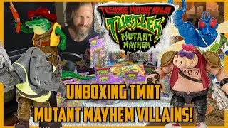 Unboxing the Mutant Mayhem VILLAINS!! (TMNT 2023 Figures)