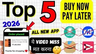 Top 5 Buy Now Pay Later Apps 2026 | Best Buy Now Pay Later Apps India | Buy Now Pay Later Apps