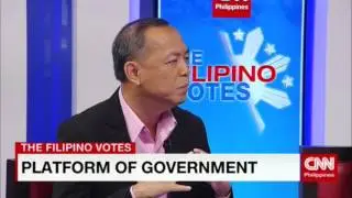 Election Roundtable: Platform of Government - Rodrigo Duterte