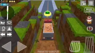 Blocky Truck Simulator 2018 - Android Gameplay FHD