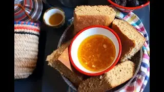 الخبز بدون فرن ااخبزة الجنوبية  خبزة زهران وغامد بدون فرن وعلى الطاوة بطريقة أمي المميزة