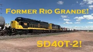 EMD SD40T-2 Mid-train Switching!