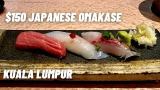 $150 Japanese Omakase at Luxury Mall | Sou Omakase Dining, Kuala Lumpur Malaysia