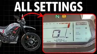 Hero Xpulse 200 meter console all settings