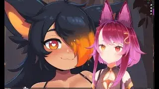 3D Vtuber Papa! Commish for Lerarex Day 17