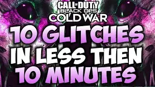 *10* Cold War Zombie Glitches *In 10 Minutes* (After Patch 1.25)
