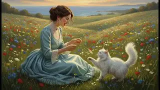 A Quiet Victorian Life by the Lighthouse | ASMR Day in the Life of an Independent Woman 🌊🐈