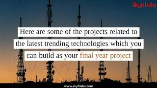 Latest Electronics and Telecommunication (E&TC) projects for final year students