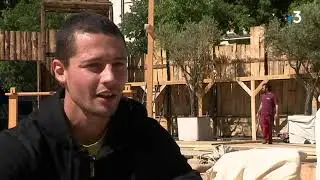 Un camp romain install&eacute; dans le centre-ville de N&icirc;mes pour les Grands Jeux Romains