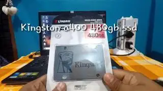 #withme #diyinstall #ssd Kingston A400 480gb SSD | lenovo g50-70 | unboxing + installation