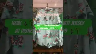 NEW! #Christmas &lsquo;Snow&rsquo; Spirit Jersey at Walt #DISNEY|World. #shorts