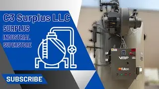 150 HP Fulton Boiler 150 PSI Steam Boiler 2018 Model VMP 150