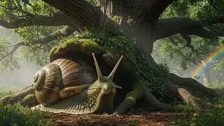 This is a corner of Snail, Live naturally
