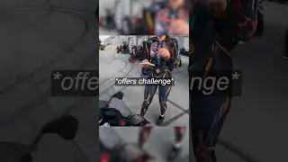Biker Gets The Girl's Number With One Trick 😮