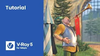 V-Ray for Maya tutorial — How to shade a character