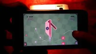 Flight Control demo on Nokia E7 for Symbian