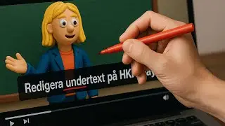 Redigera undertext p&aring; HKR-play