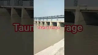Taunsa Barrage head works #irrigation #flood #water