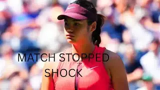 EMMA RADUCANU FORCED TO STOP MID MATCH AS CHAOS HITS HOBART INTERNATIONAL