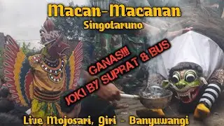 Macanan Singotaruno Joki Cak Suprat & Cak Bus live Mojosari, Giri - Banyuwangi
