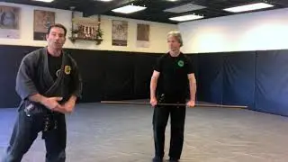 How to do ninja rolls with a rokushaku bo