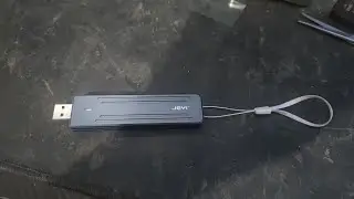 Распаковка JEYI M.2 NVMe (USB 3.2 10 Гбит/с) Корпус для прямого подключения, разъем USB-A, алюмин...