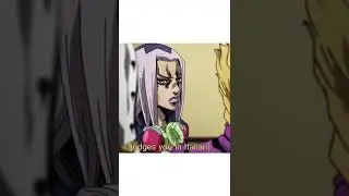 JUDGES YOU IN ITALIAN | Classic JoJo Memes Vol. 78 #jojo #anime #shorts