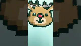 Pixel art ideas Pt. 1/999 #christmas #pixelart #fyp #viral #merrychristmas #pixel