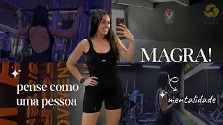 Pense como alguém MAGRO e nunca mais ENGORDE! 