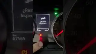 Resetear manualmente testigo de inspecci&oacute;n en WOLKSVAGUEN GOLF