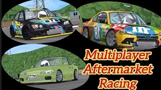 Multiplayer Aftermarket Racing - Lexus IS300 vs Toyota Camry NASCAR vs Nissan Silvia S15 Spec R