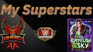 My Superstars Iyo Sky *Not The Moveset I Expected To Be Using*