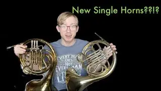 New single f horns??!?  Yamaha 313 and King 618