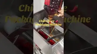 Chili Sauce Automatic Paste Pouch Packing Machine   !! Ghee sachet Packing Machine for Liquid Paste