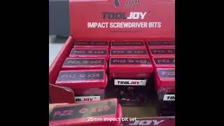 25mm impact bit set #screwdriver #screwdriverset  #tools #toolbox #precisionscrewdrivers#tooljoy