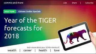 Year of the Tiger Forecast for 2018 According to Feng Shui