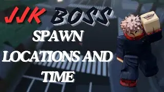 (AUT) JJK Boss Spawn Locations