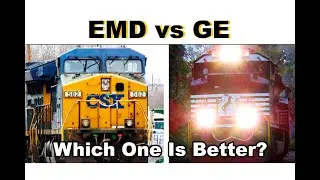 [GL][T-328] EMD vs GE: SD70ACe vs ES44AC (Part 2)
