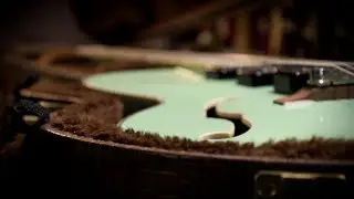 it`s summer evening and i set low guitar string action, no talking