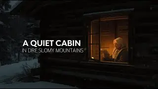 A Quiet Cabin Hidden Deep in the Woods | A Peaceful Escape From Noise, Stress, and the Busy World