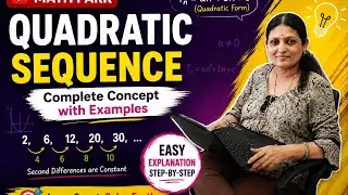 How to find the nth term for a quadratic sequence? 