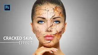 Photoshop Tutorial | Cracked Skin effect