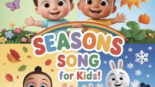 Delightful Seasons Journey 🌈 | Seasons Song for Kids | Learn Spring, Summer, Autumn & Winter