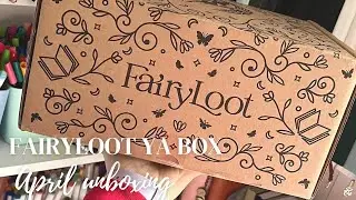 Fairyloot YA April unboxing