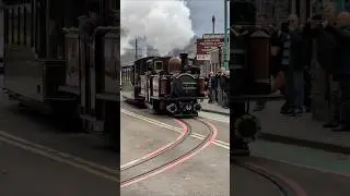 FFESTINIOG RAILWAY: David Lloyd George departs Porthmadog