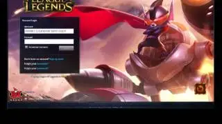 Super Galaxy Rumble Login Screen + Music - League of Legends